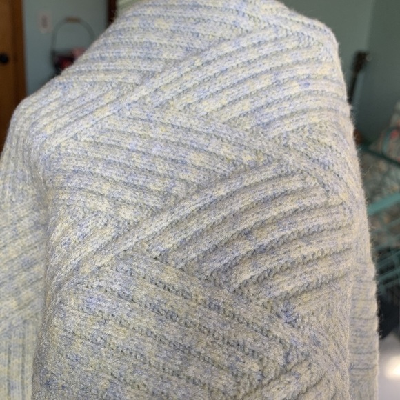 NWT C.C Green/Blue Diamond Weave Soft Scarf - Picture 5 of 5